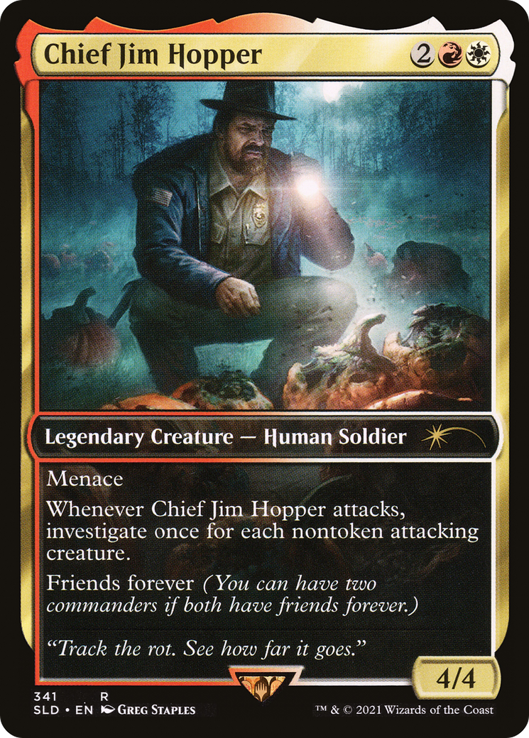 Chief Jim Hopper (SLD-341) [Secret Lair Drop]