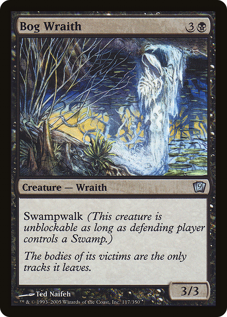 Bog Wraith (9ED-117) [9th Edition]