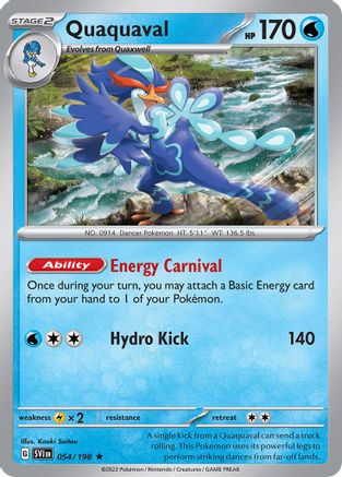 Quaquaval (054/198) [Deck Exclusives] - Promo