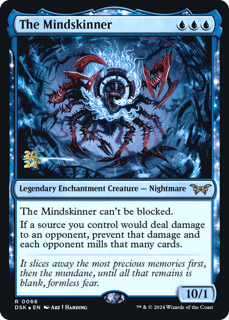 The Mindskinner (PRE-066) [Duskmourn: House of Horror Promos] Foil