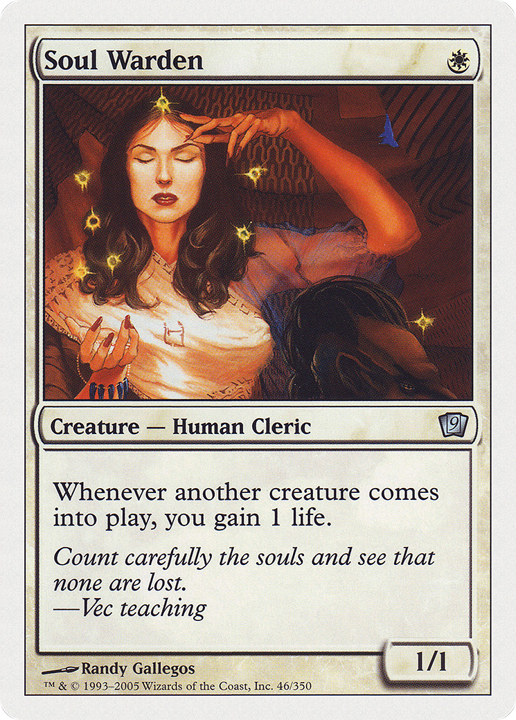 Soul Warden [9th Edition] Foil