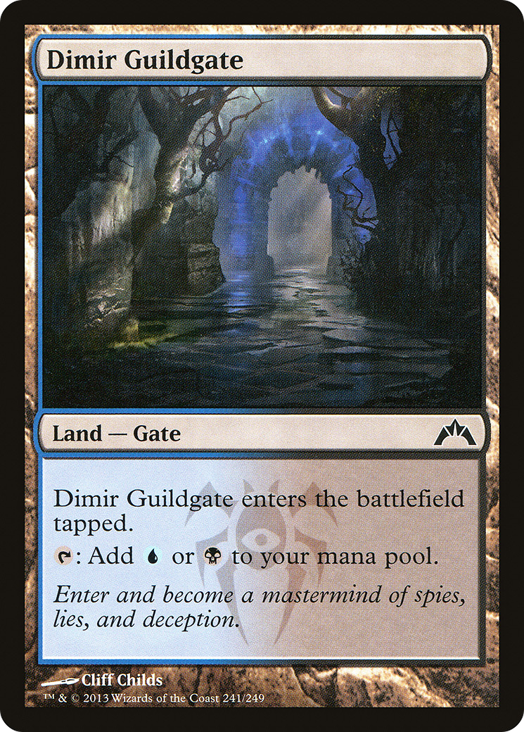 Dimir Guildgate (GTC-241) [Gatecrash]