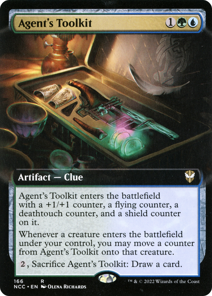Agent's Toolkit (Extended Art) (NCC-166) [New Capenna Commander]
