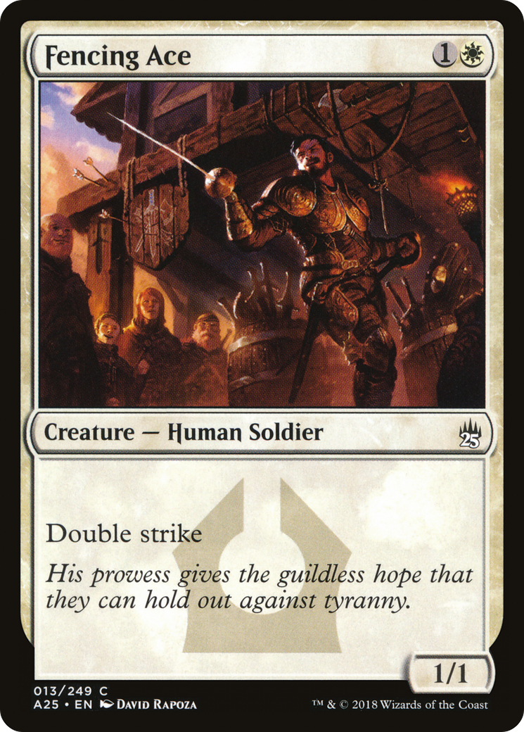 Fencing Ace (A25-013) [Masters 25] Foil