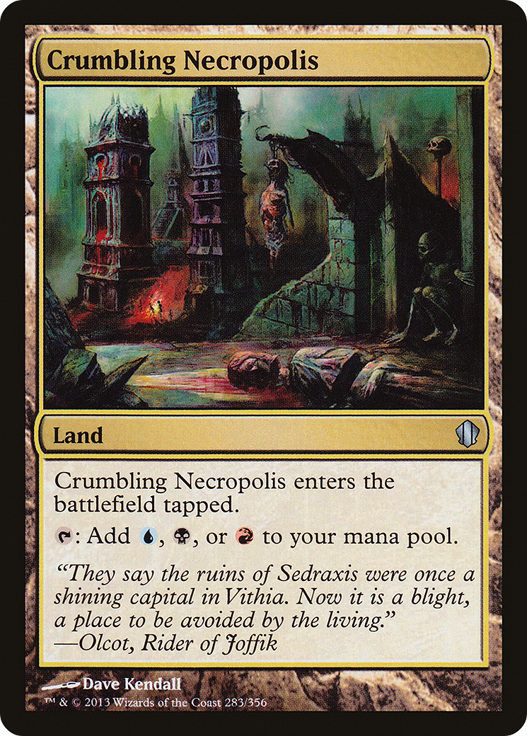 Crumbling Necropolis (C13-283) [Commander 2013]