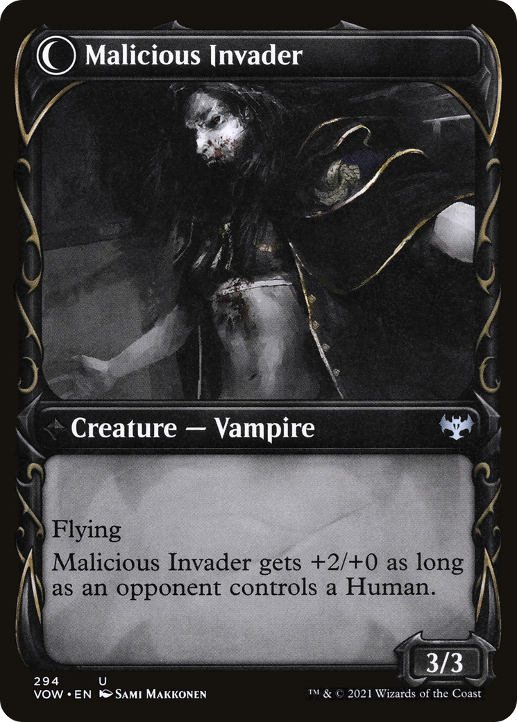Innocent Traveler (Showcase) (VOW-294) [Innistrad: Crimson Vow]