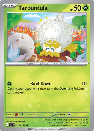 Tarountula (016/193) [SV02 Paldea Evolved] - Common