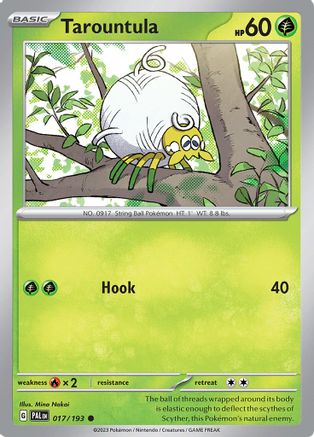 Tarountula (017/193) [SV02 Paldea Evolved] Reverse Holofoil - Common