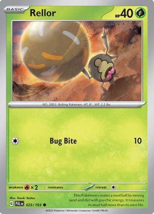 Rellor (025/193) [SV02 Paldea Evolved] - Common