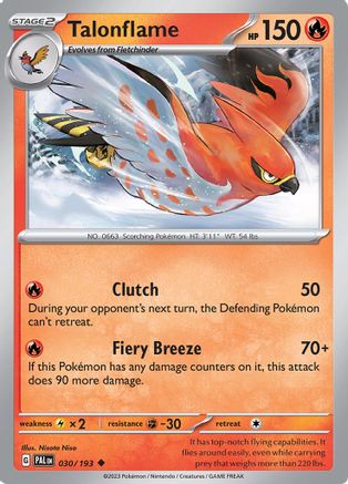 Talonflame (030) [SV02 Paldea Evolved] - Uncommon