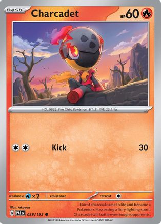 Charcadet (038/193) [SV02 Paldea Evolved] - Common