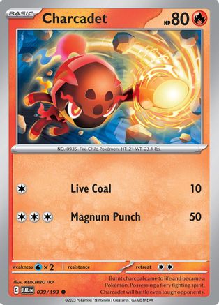 Charcadet (039/193) [SV02 Paldea Evolved] - Common