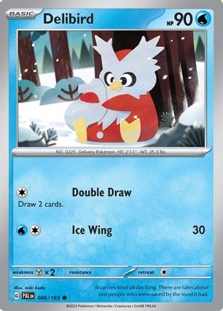 Delibird (046) [SV02 Paldea Evolved] Reverse Holofoil - Common