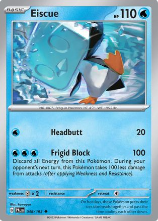 Eiscue (048/193) [SV02 Paldea Evolved] - Uncommon