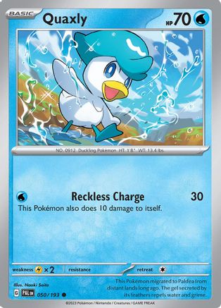 Quaxly (050/193) [SV02 Paldea Evolved] - Common