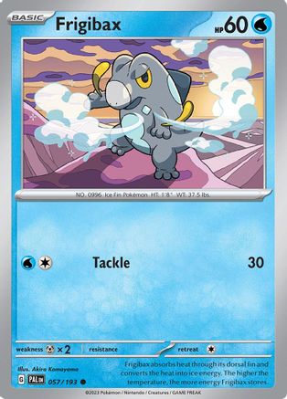 Frigibax (057/193) [SV02 Paldea Evolved] Reverse Holofoil - Common