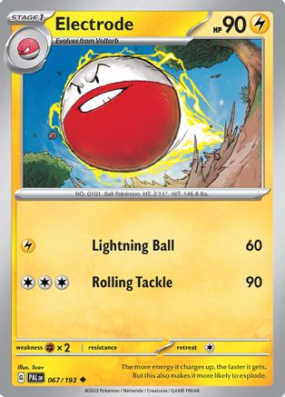 Electrode (067) [SV02 Paldea Evolved] - Uncommon