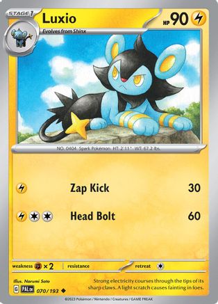 Luxio (070) [SV02 Paldea Evolved] Reverse Holofoil - Uncommon