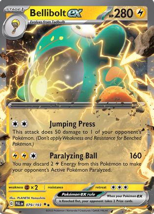 Bellibolt ex (079/193) [SV02 Paldea Evolved] Holofoil - Double Rare
