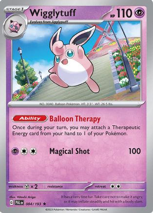 Wigglytuff (084) [SV02 Paldea Evolved] Holofoil - Rare