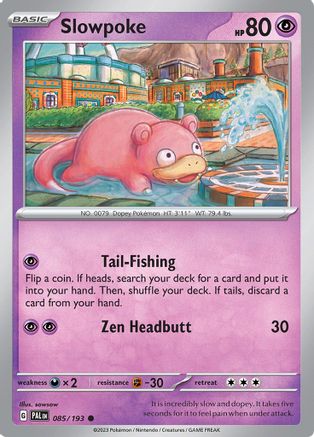 Slowpoke (085) [SV02 Paldea Evolved] - Common