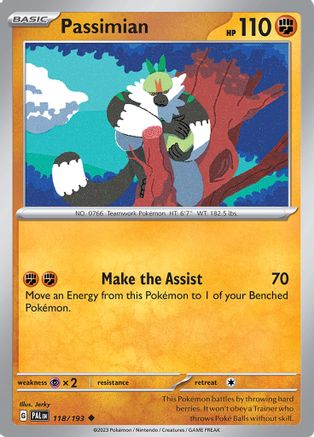 Passimian (118) [SV02 Paldea Evolved] - Uncommon