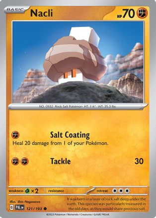 Nacli (121/193) [SV02 Paldea Evolved] - Common