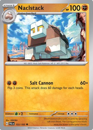 Naclstack (122) [SV02 Paldea Evolved] Reverse Holofoil - Uncommon