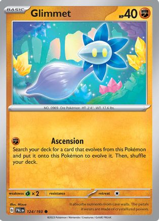 Glimmet (124/193) [SV02 Paldea Evolved] - Common