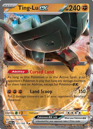 Ting-Lu ex (127) [SV02 Paldea Evolved] Holofoil - Double Rare