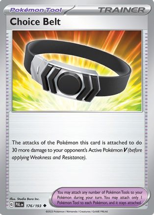 Choice Belt (176) [SV02 Paldea Evolved] Reverse Holofoil - Uncommon