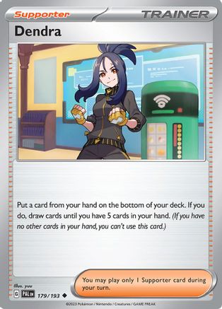 Dendra (179/193) [SV02 Paldea Evolved] - Uncommon
