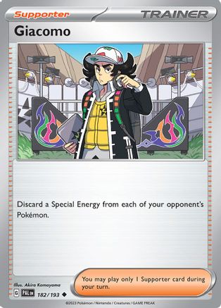 Giacomo (182) [SV02 Paldea Evolved] - Uncommon
