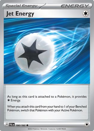 Jet Energy (190) [SV02 Paldea Evolved] Reverse Holofoil - Uncommon