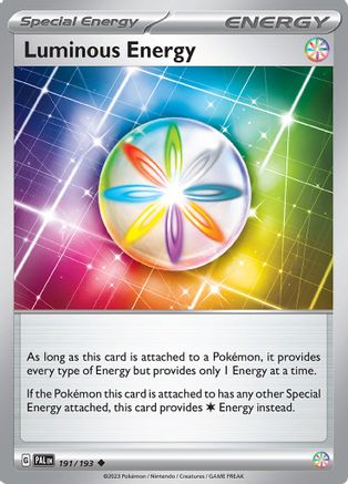 Luminous Energy (191) [SV02 Paldea Evolved] - Uncommon