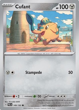 Cufant (149) [SV02 Paldea Evolved] Reverse Holofoil - Common