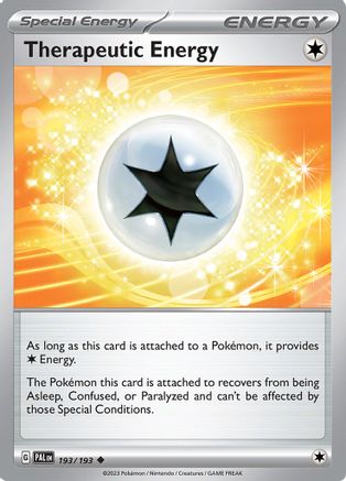 Therapeutic Energy (193) [SV02 Paldea Evolved] Reverse Holofoil - Uncommon