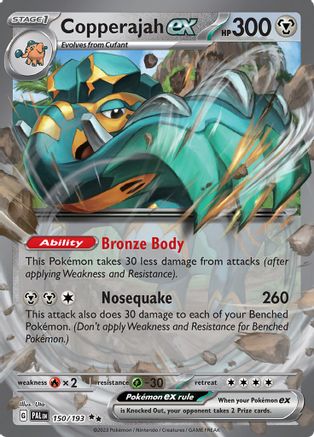 Copperajah ex (150) [SV02 Paldea Evolved] Holofoil - Double Rare