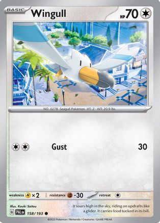 Wingull (158) [SV02 Paldea Evolved] - Common