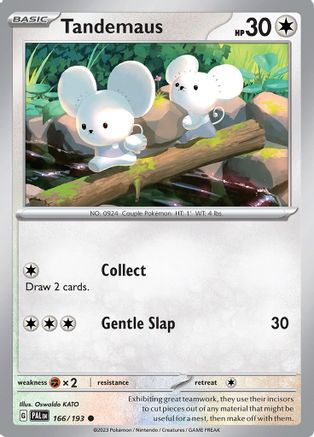 Tandemaus (166/193) [SV02 Paldea Evolved] - Common