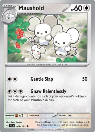 Maushold (168) [SV02 Paldea Evolved] Reverse Holofoil - Uncommon