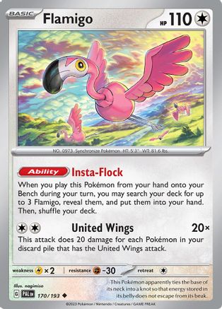 Flamigo (170) [SV02 Paldea Evolved] - Uncommon