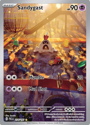 Sandygast (214/193) [SV02 Paldea Evolved] Holofoil - Illustration Rare