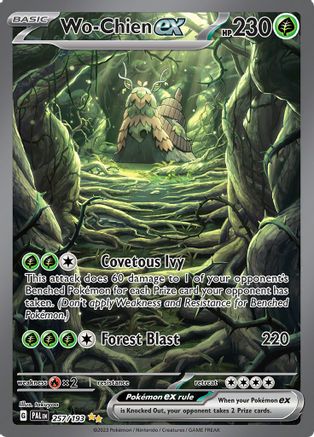Wo-Chien ex (257/193) [SV02 Paldea Evolved] Holofoil - Special Illustration Rare