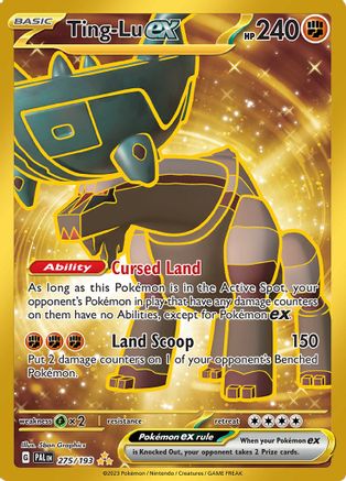 Ting-Lu ex (275/193) [SV02 Paldea Evolved] Holofoil - Hyper Rare