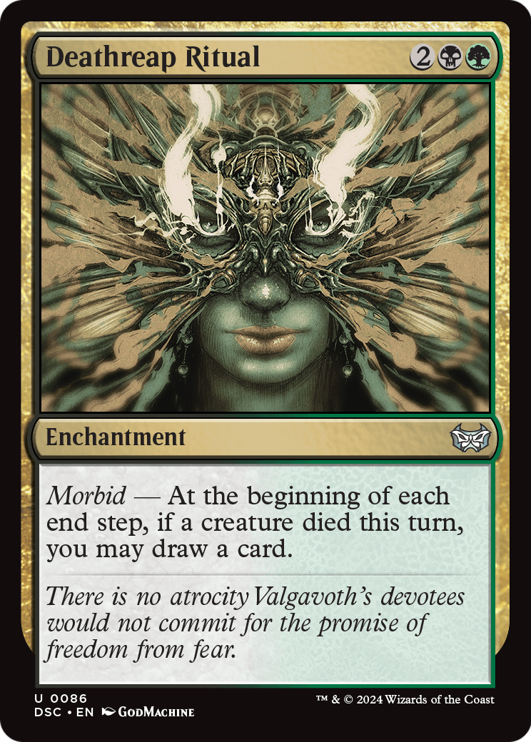 Deathreap Ritual (DSC-086) [Duskmourn: House of Horror Commander]