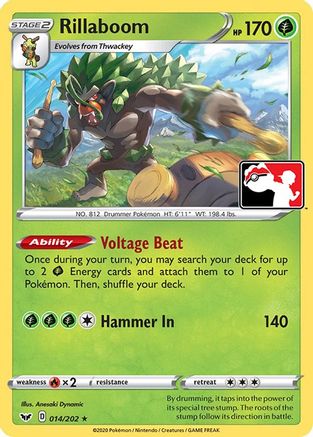 Rillaboom (13) [Prize Pack Series Cards] - Rare
