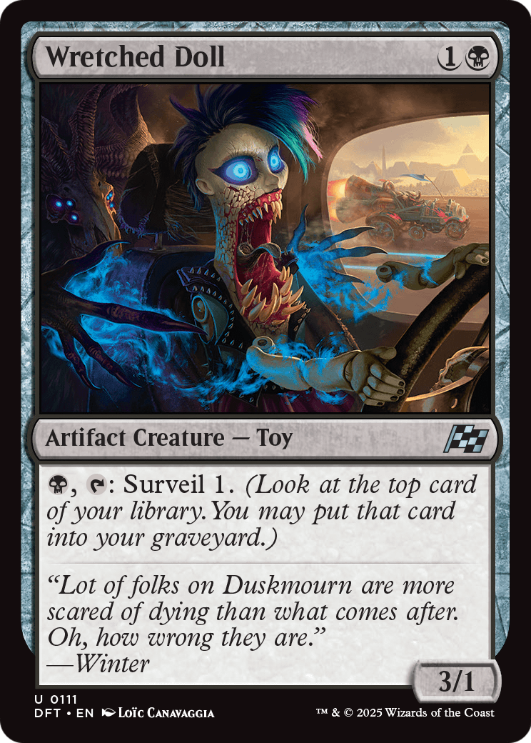 Wretched Doll (DFT-111) [Aetherdrift] Foil