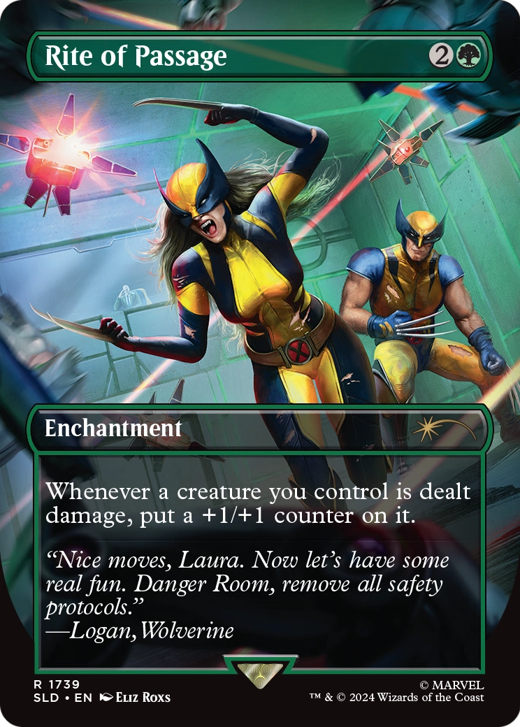 Rite of Passage (SLD-1739) (Borderless) [Secret Lair Drop] Foil