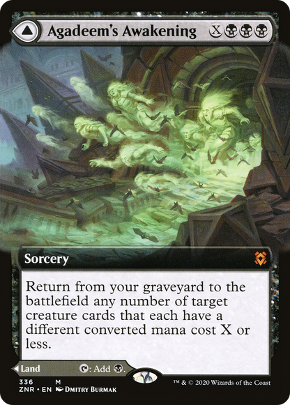Agadeem's Awakening (Extended Art) (ZNR-336) [Zendikar Rising] Foil